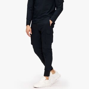 Equinox Tech Cargo Joggers, Black, Size S, New with Tags